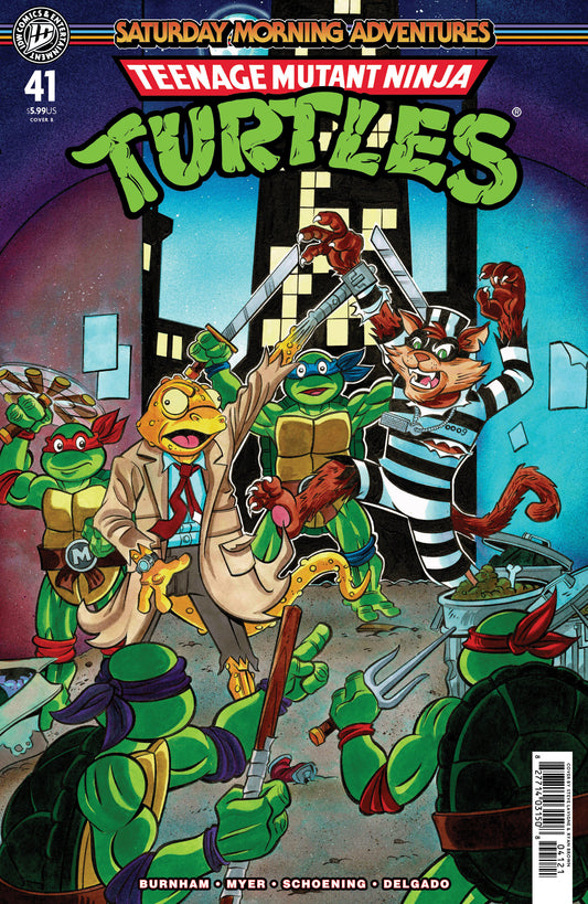 TEENAGE MUTANT NINJA TURTLES: SATURDAY MORNING ADVENTURES #41 VARIANT B (LAVIGNE