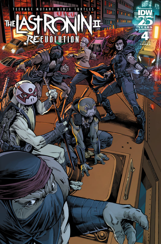 TEENAGE MUTANT NINJA TURTLES: THE LAST RONIN II--RE-EVOLUTION #4 COVER A (ESCORZAS)