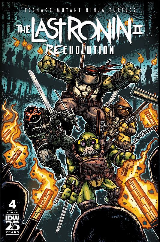 TEENAGE MUTANT NINJA TURTLES: THE LAST RONIN II”RE-EVOLUTION #4 VARIANT B (EASTMAN)