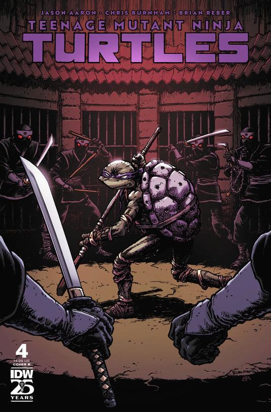 TEENAGE MUTANT NINJA TURTLES (2024) #4 VARIANT B (BURNHAM)