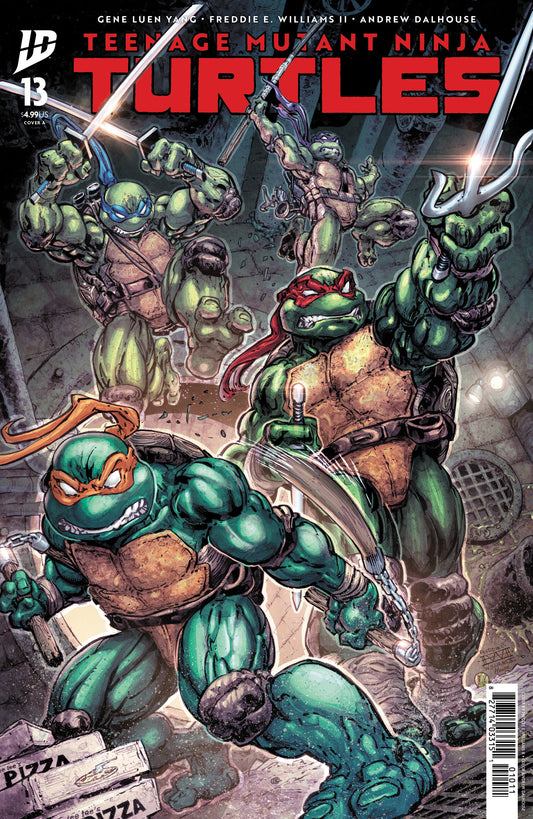 TEENAGE MUTANT NINJA TURTLES #13 COVER A (WILLIAMS II)