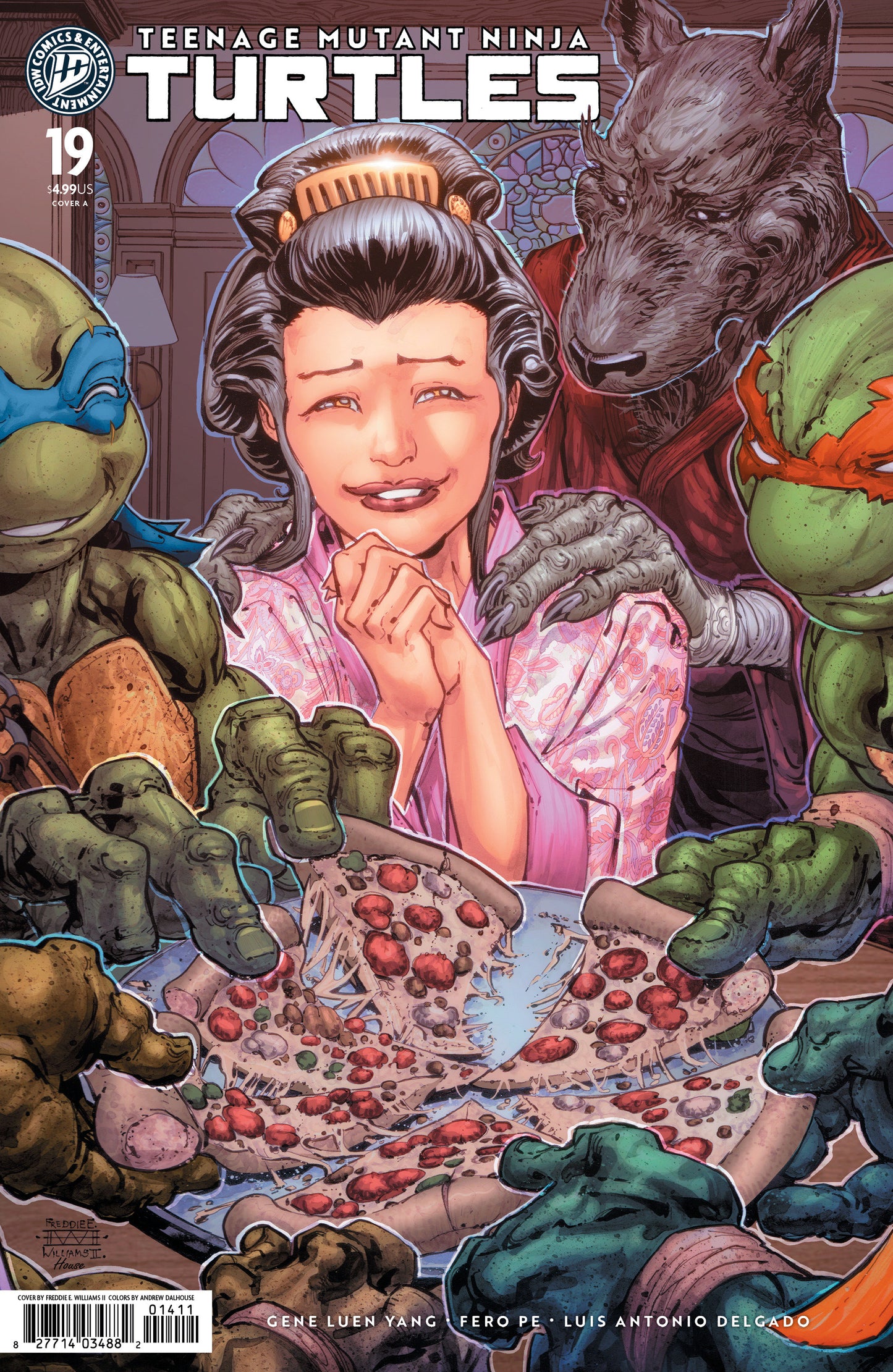 TEENAGE MUTANT NINJA TURTLES #19 COVER A (WILLIAMS II) (IDW 2026) Comic