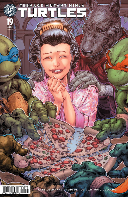 TEENAGE MUTANT NINJA TURTLES #19 COVER A (WILLIAMS II) (IDW 2026) Comic