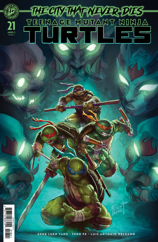 TEENAGE MUTANT NINJA TURTLES #21 COVER A (PE) (IDW Publishing 2026) Comic