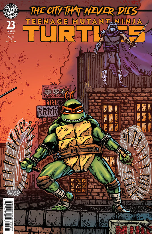 TEENAGE MUTANT NINJA TURTLES #23 VARIANT B (EASTMAN & BISHOP) (IDW 2026) Comic