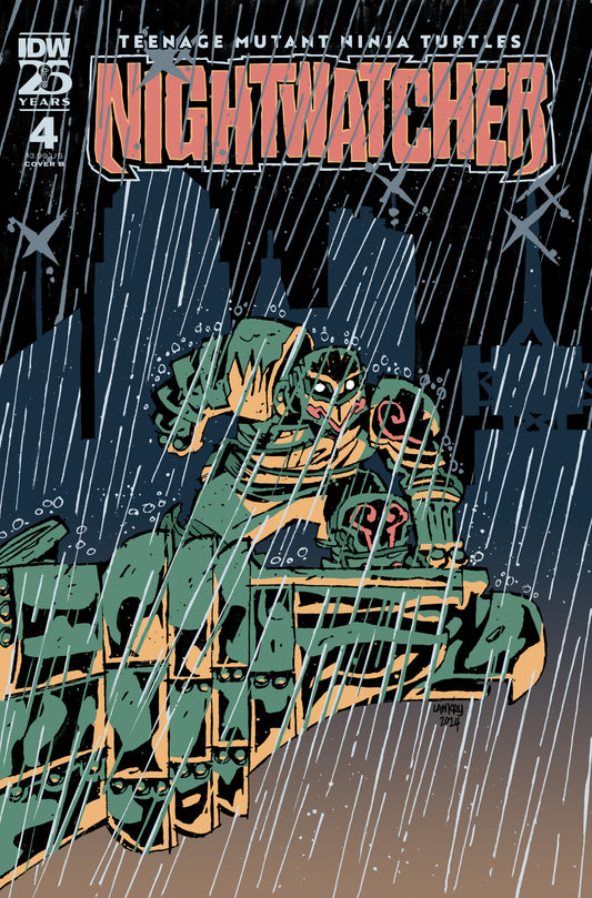 TEENAGE MUTANT NINJA TURTLES: NIGHTWATCHER #4 VARIANT B (LANKRY)