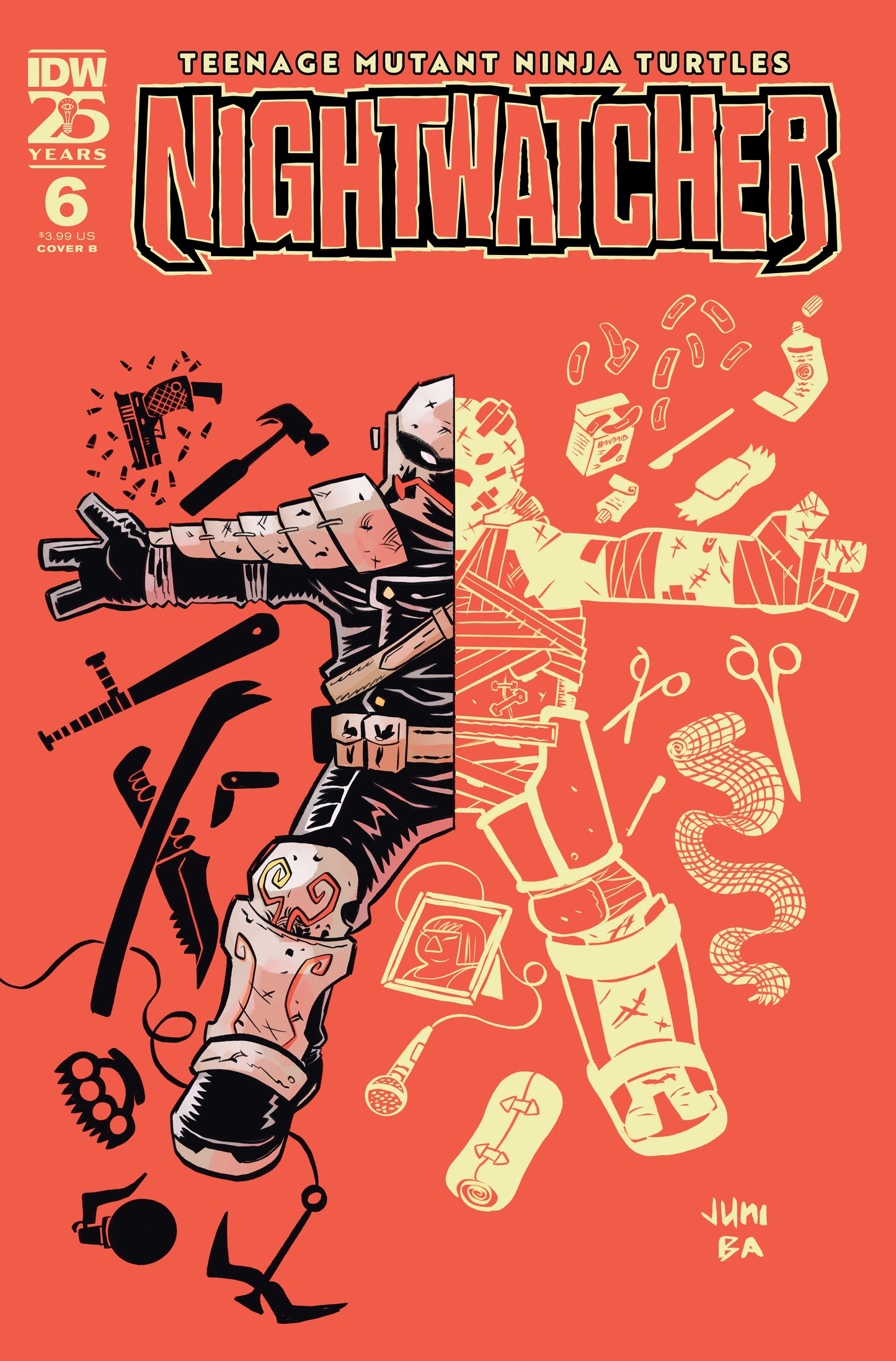 TEENAGE MUTANT NINJA TURTLES NIGHTWATCHER #6 COVER B BA