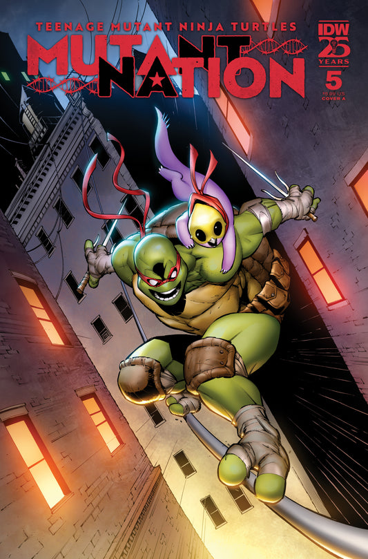 TEENAGE MUTANT NINJA TURTLES MUTANT NATION #5 COVER A DUNBAR