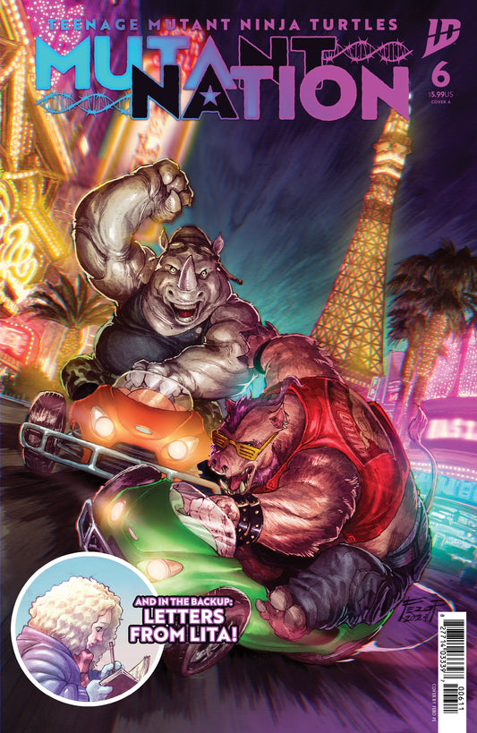 TEENAGE MUTANT NINJA TURTLES: MUTANT NATION #6 COVER A (PE)
