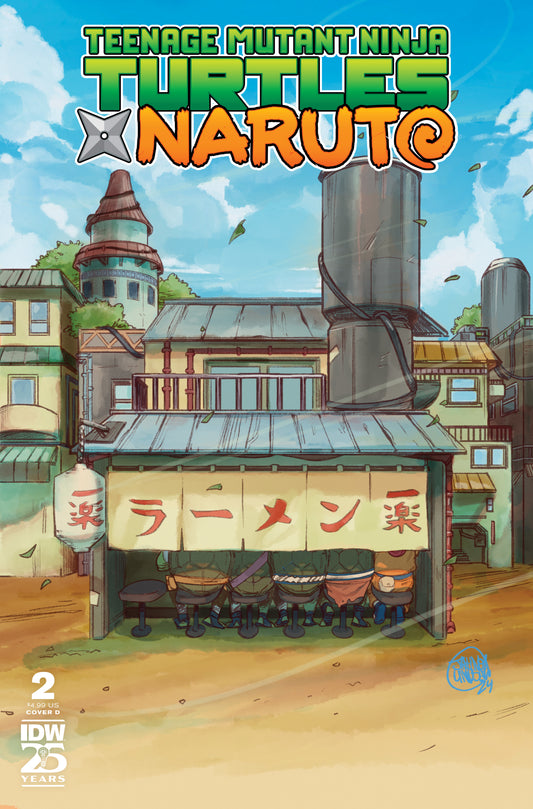 TEENAGE MUTANT NINJA TURTLES X NARUTO #2 VARIANT D (LINDSAY)