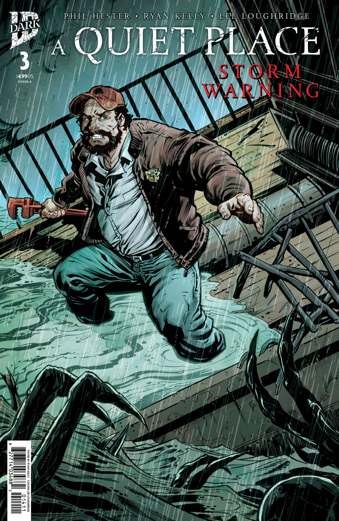 A QUIET PLACE: STORM WARNING #3 COVER A (KELLY) (IDW Publishing 2026) Comic