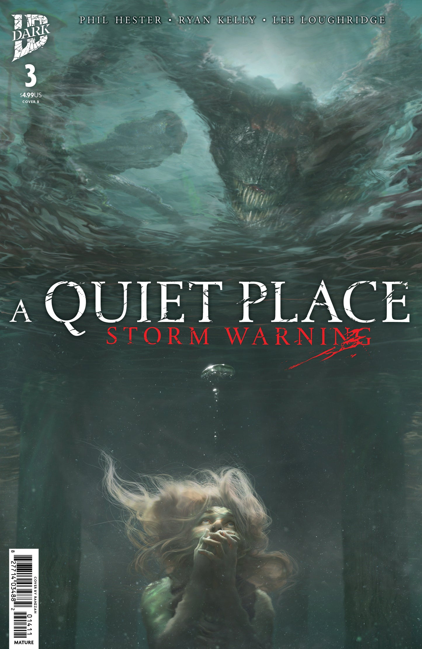 A QUIET PLACE: STORM WARNING #3 VARIANT B ( RAHZZAH) (IDW Publishing 2026) Comic