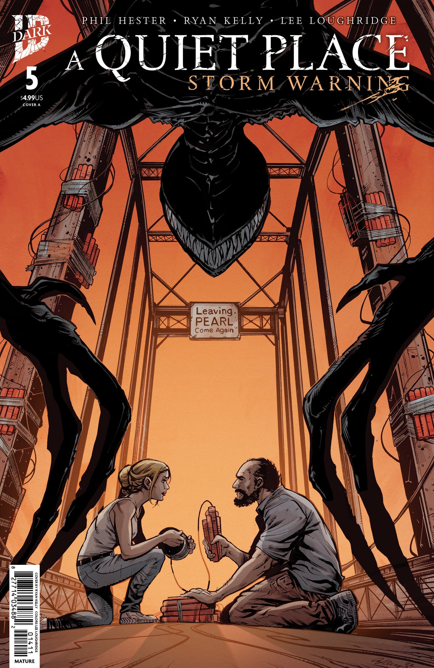 A QUIET PLACE: STORM WARNING #5 COVER A (KELLY) (IDW Publishing 2026) Comic