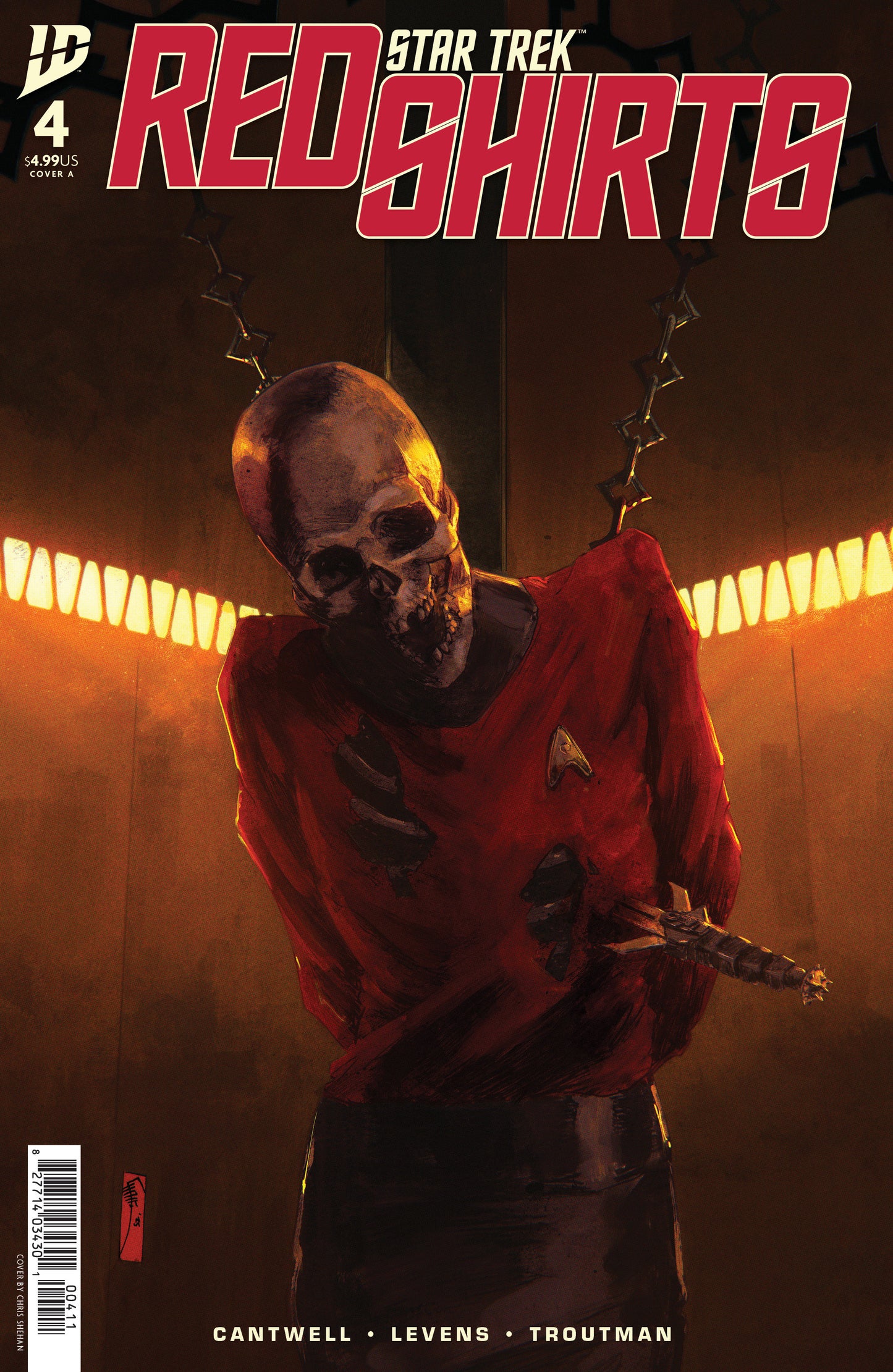 STAR TREK: RED SHIRTS #4 COVER A (SHEHAN)