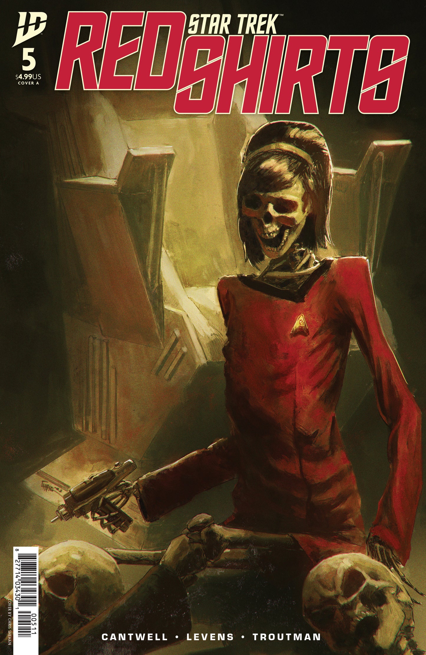 STAR TREK: RED SHIRTS #5 COVER A (SHEHAN)