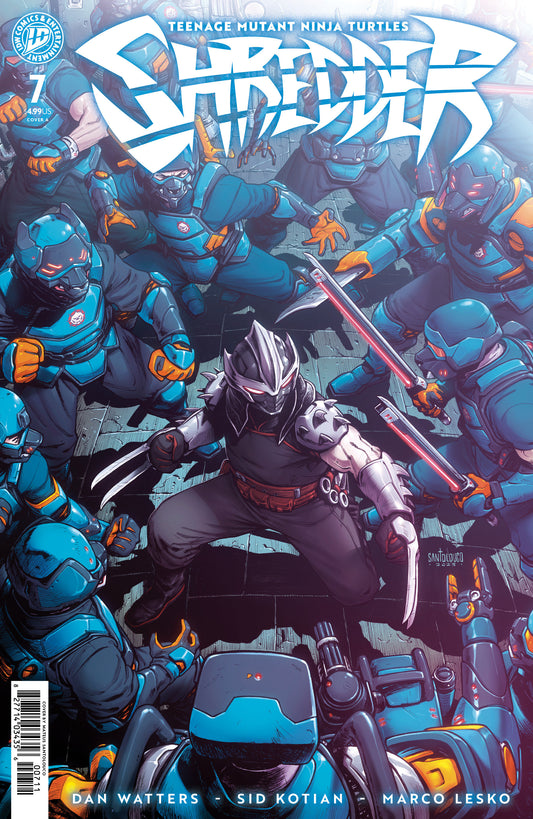 TEENAGE MUTANT NINJA TURTLES: SHREDDER #7 COVER A (SANTOLOUCO) (IDW 2026) Comic