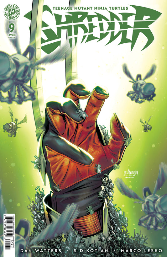 TEENAGE MUTANT NINJA TURTLES: SHREDDER #9 COVER A (SANTOLOUCO) (IDW 2026) Comic