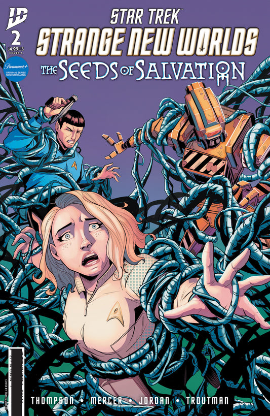 STAR TREK: STRANGE NEW WORLDS  THE SEEDS OF SALVATION #2 COVER A (MERCER)