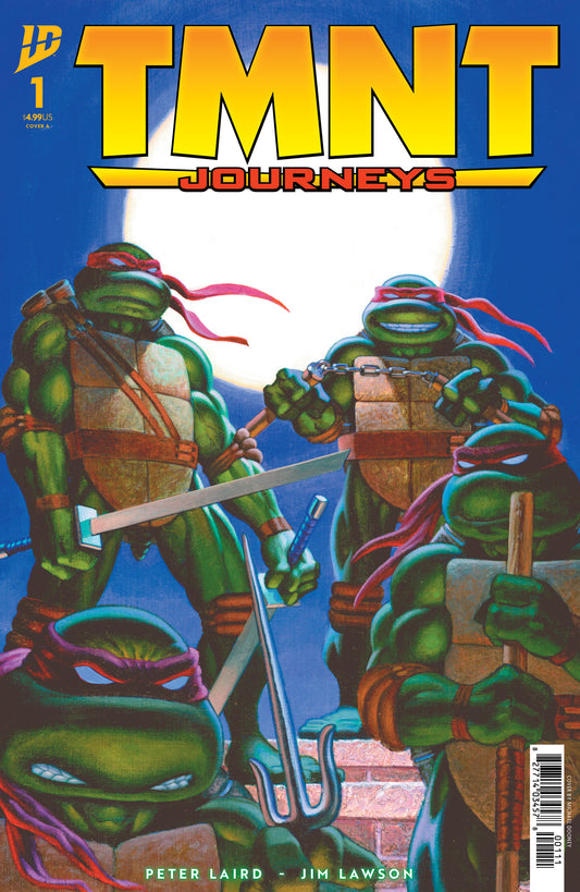 TEENAGE MUTANT NINJA TURTLES: JOURNEYS #1 COVER A (LAIRD & DOONEY)