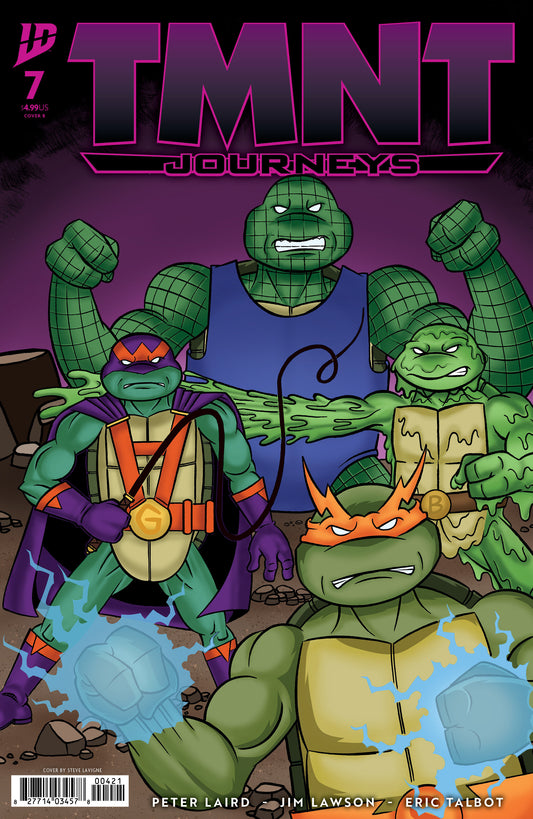 TEENAGE MUTANT NINJA TURTLES: JOURNEYS #7 VARIANT B (LAVIGNE) (IDW 2026) Comic