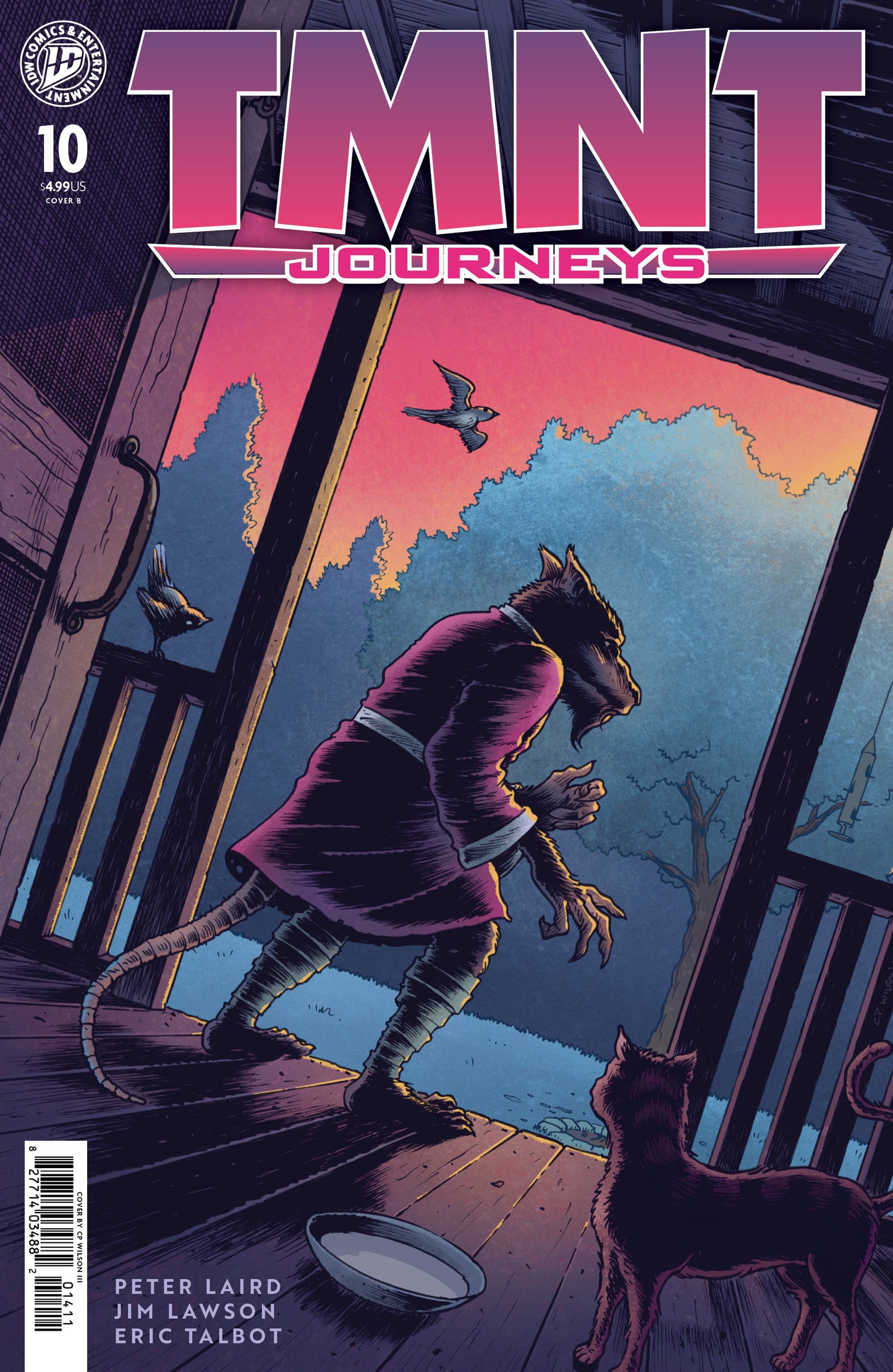 TEENAGE MUTANT NINJA TURTLES: JOURNEYS #10 VARIANT B (WILSON III) (2026) Comic