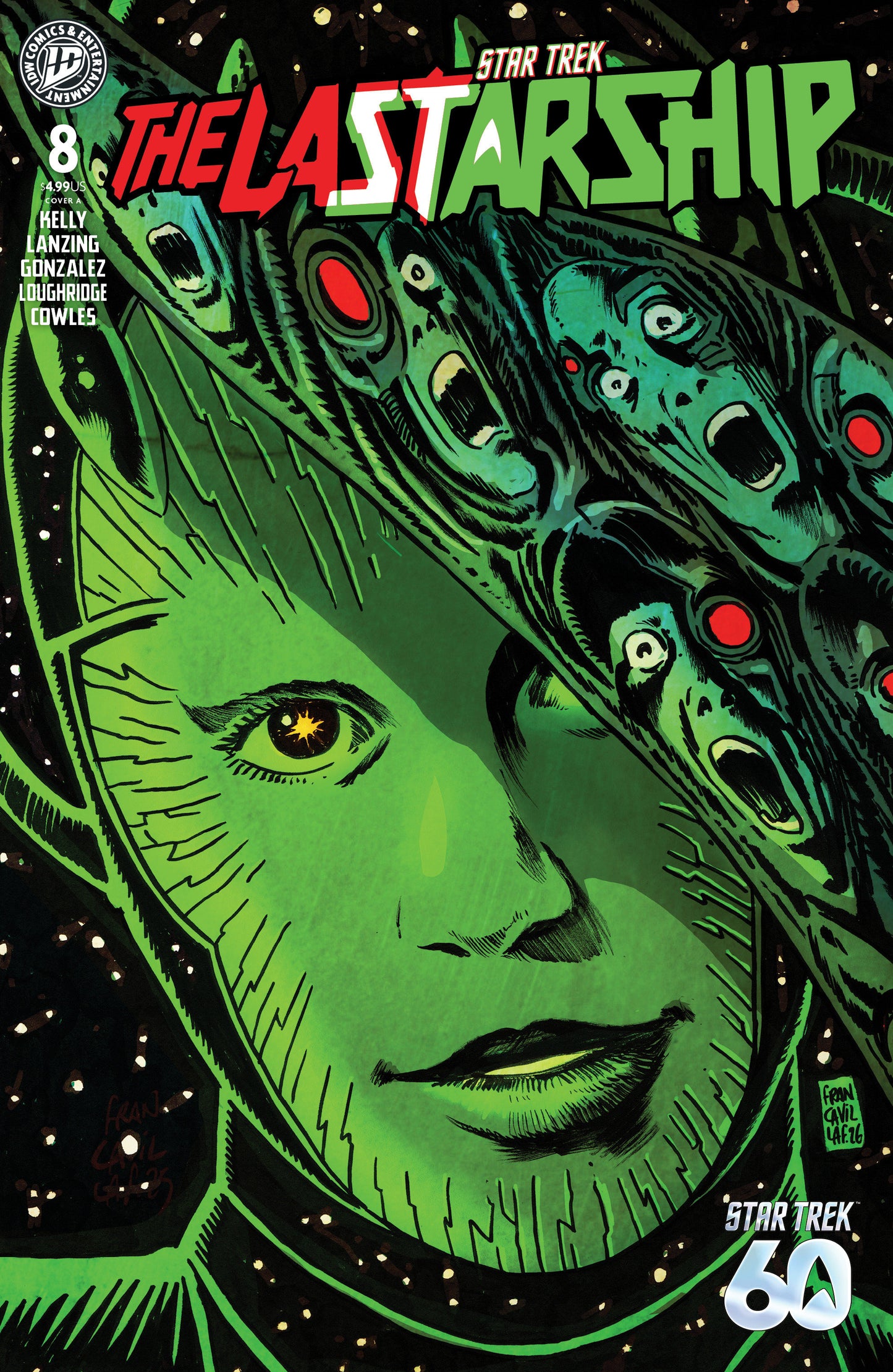 STAR TREK: THE LAST STARSHIP #8 COVER A (FRANCAVILLA) (IDW 2026) Comic