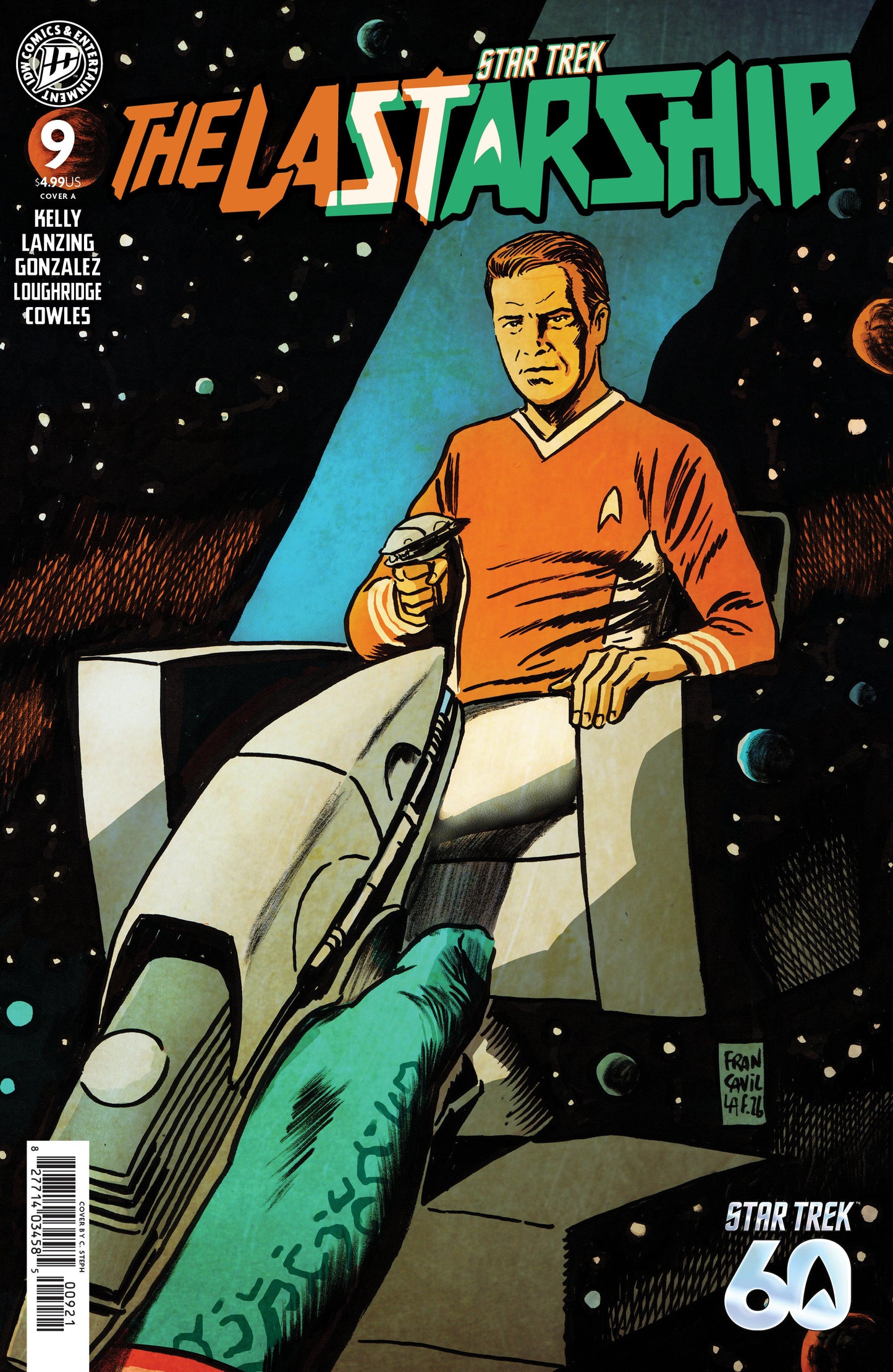 STAR TREK: THE LAST STARSHIP #9 COVER A (FRANCAVILLA) (IDW 2026) Comic