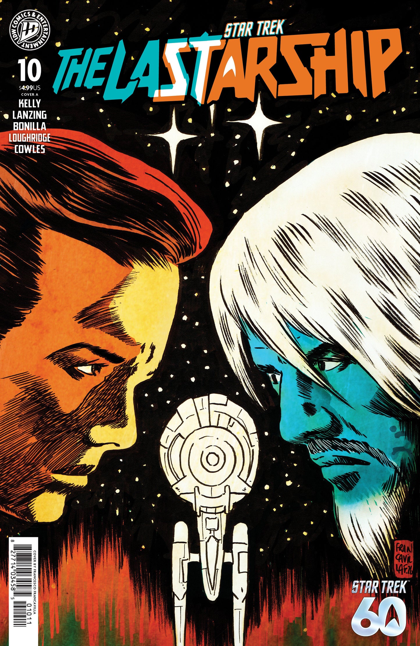 STAR TREK: THE LAST STARSHIP #10 COVER A (FRANCAVILLA) (IDW 2026) Comic