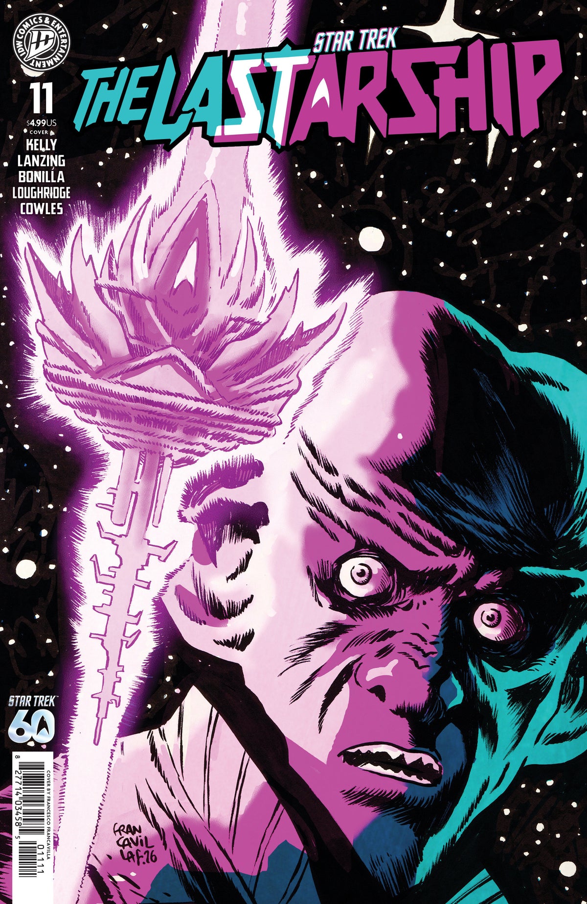 STAR TREK: THE LAST STARSHIP #11 COVER A (FRANCAVILLA) (IDW 2026) Comic
