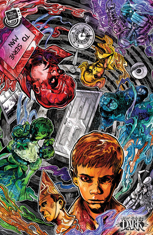 THE TWILIGHT ZONE #11 VARIANT C (RICCARDI IDW GOES DARK VARIANT) (2026) Comic