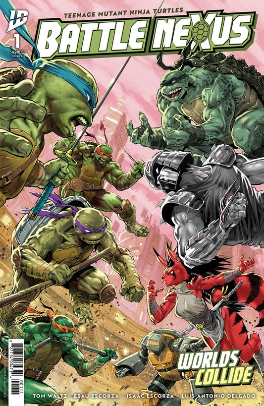 TEENAGE MUTANT NINJA TURTLES: BATTLE NEXUS #1 COVER A (ESCORZA BROTHERS) (2025)