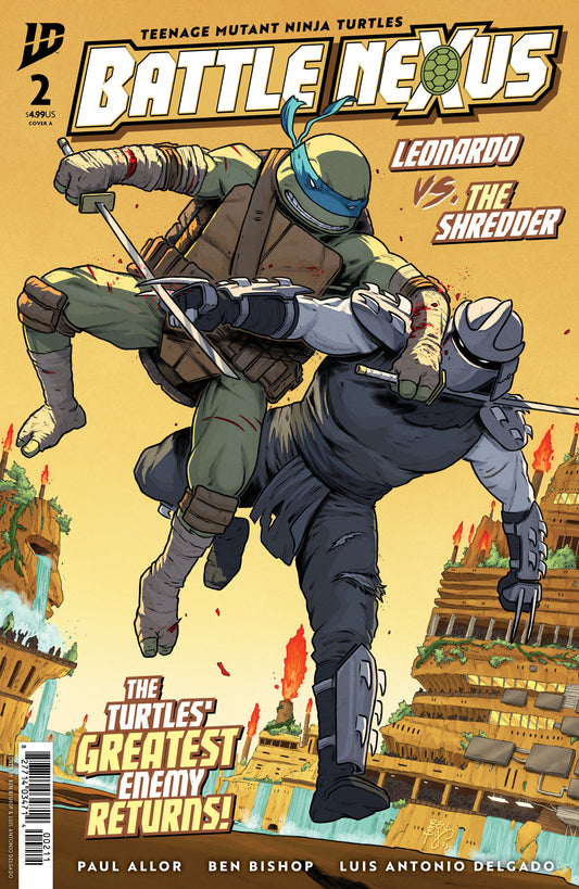 TEENAGE MUTANT NINJA TURTLES: BATTLE NEXUS #2 COVER A (IDW 2026) Comic