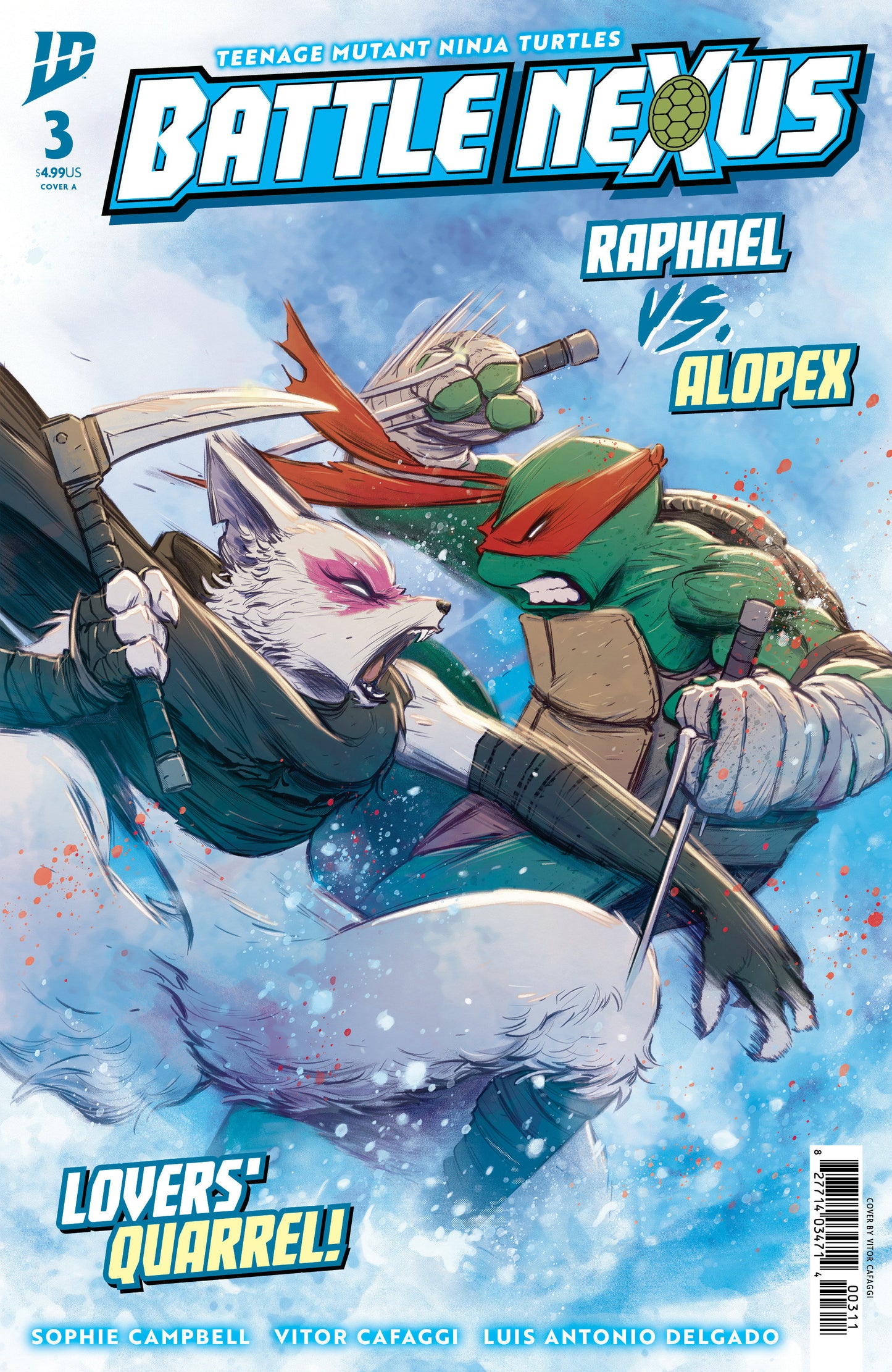 TEENAGE MUTANT NINJA TURTLES: BATTLE NEXUS #3 COVER A (IDW 2026) Comic