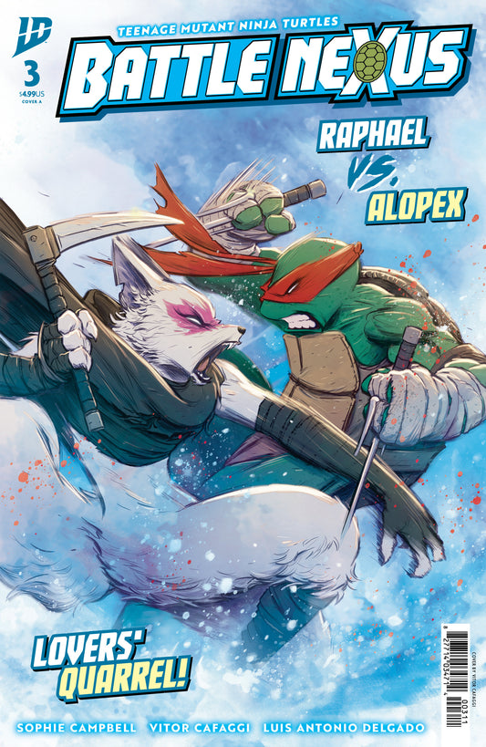 TEENAGE MUTANT NINJA TURTLES: BATTLE NEXUS #3 COVER A (IDW 2026) Comic