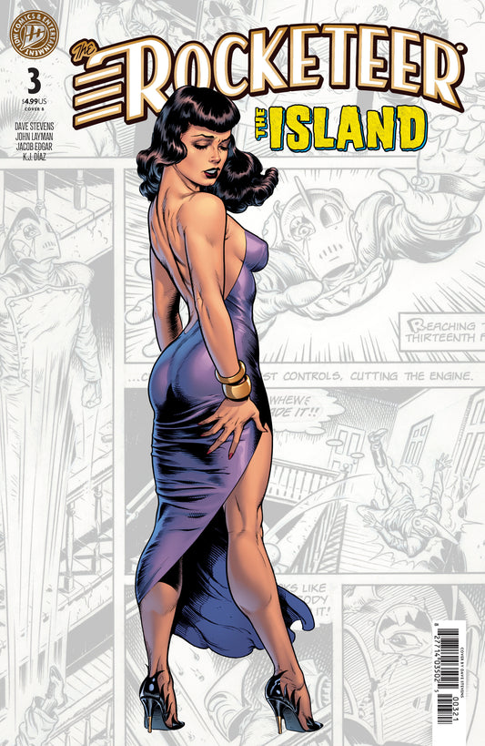 THE ROCKETEER: THE ISLAND #3 VARIANT B (STEVENS) (IDW Publishing 2026) Comic