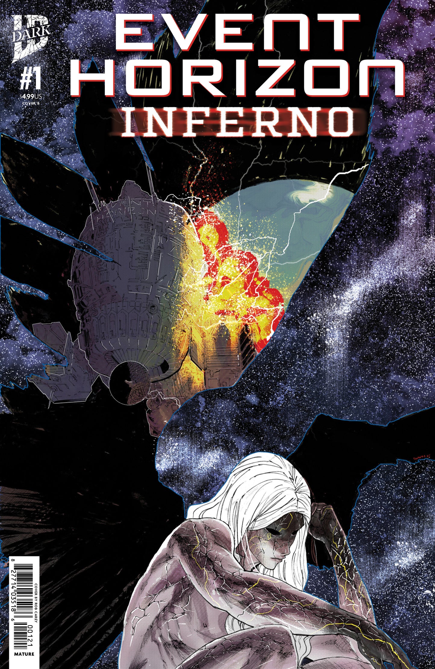 EVENT HORIZON: INFERNO #1 VARIANT B (CAREY) (IDW Publishing 2026) Comic