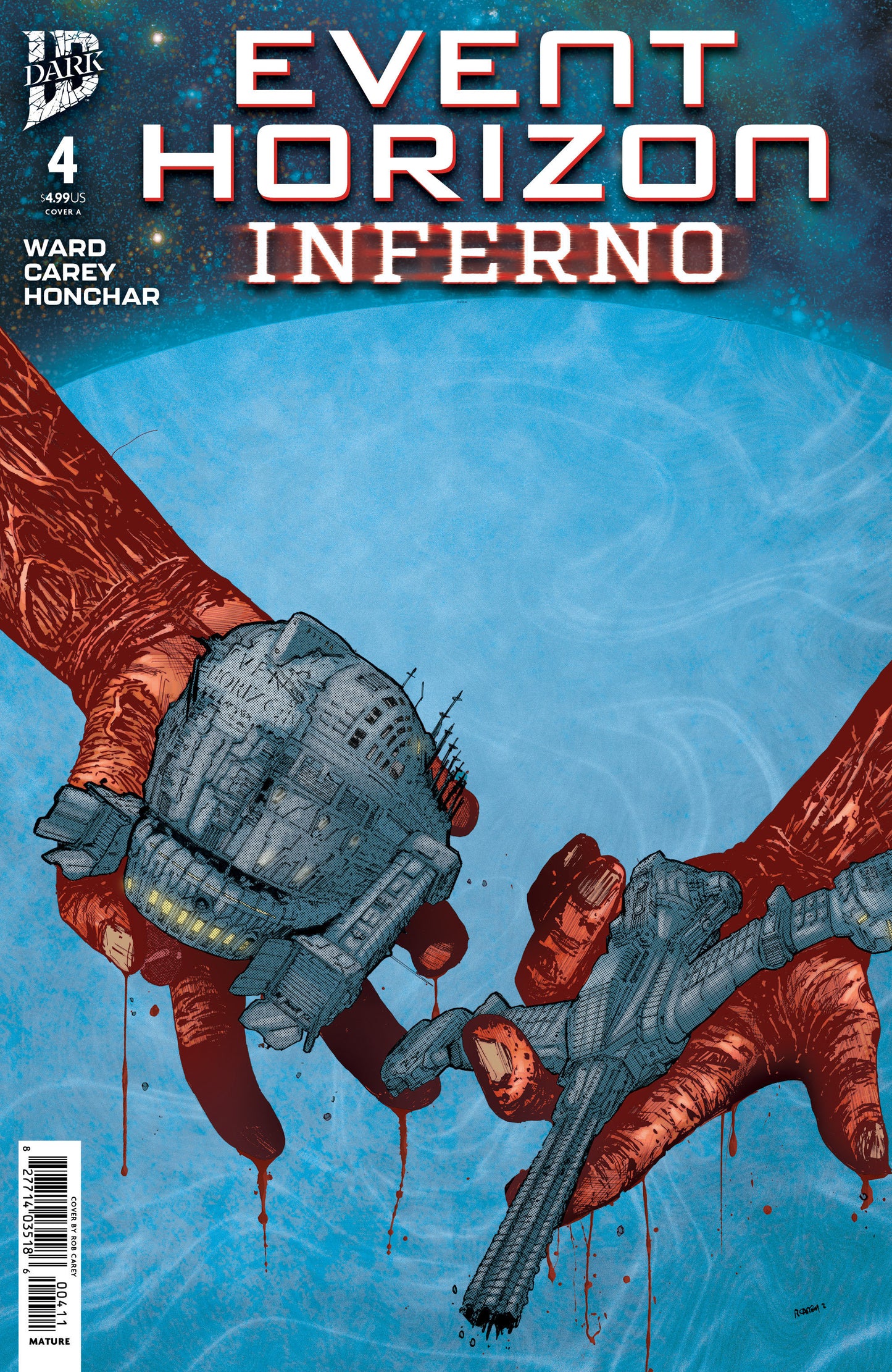EVENT HORIZON: INFERNO #4 COVER A (CAREY) (IDW Publishing 2026) 1st Print Comic