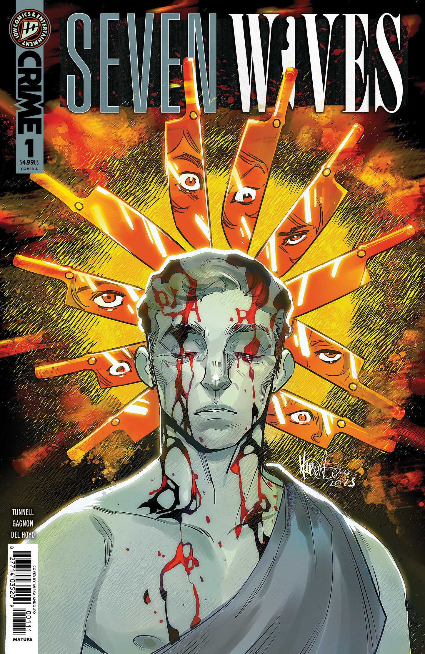 SEVEN WIVES #1 COVER A (ANDOLFO) (IDW Publishing 2026) 1st Print Comic