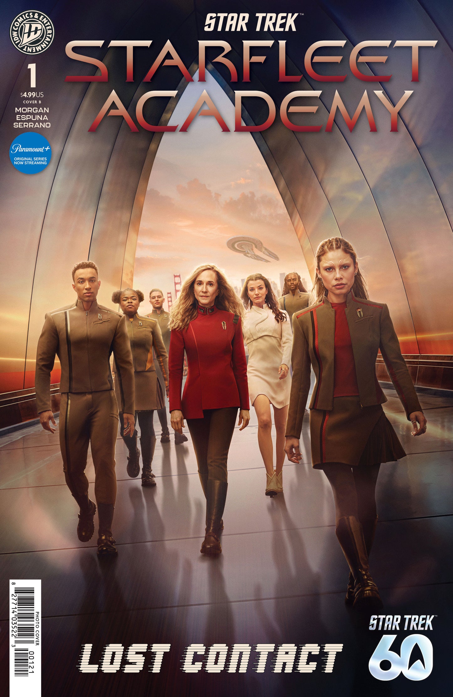 STAR TREK: STARFLEET ACADEMY LOST CONTACT #1 VARIANT B (PHOTO VARIANT)