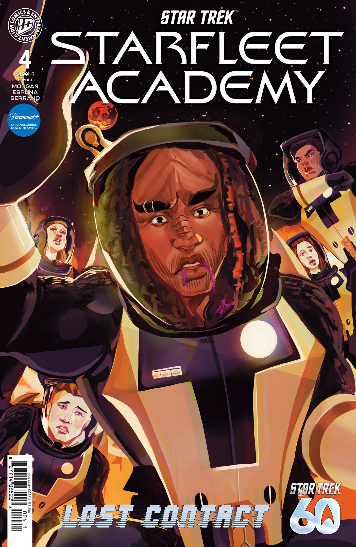 STAR TREK: STARFLEET ACADEMY LOST CONTACT #4 COVER A (ESPUNA) (IDW 2026) Comic
