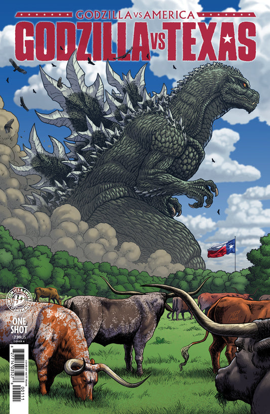 GODZILLA VS. AMERICA: TEXAS COVER A (FRANK) (IDW Publishing 2026) Comic