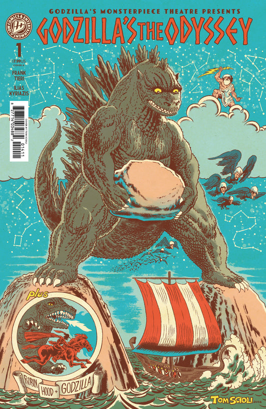 GODZILLA™S MONSTERPIECE THEATRE PRESENTS: GODZILLA™S THE ODYSSEY COVER A Comic