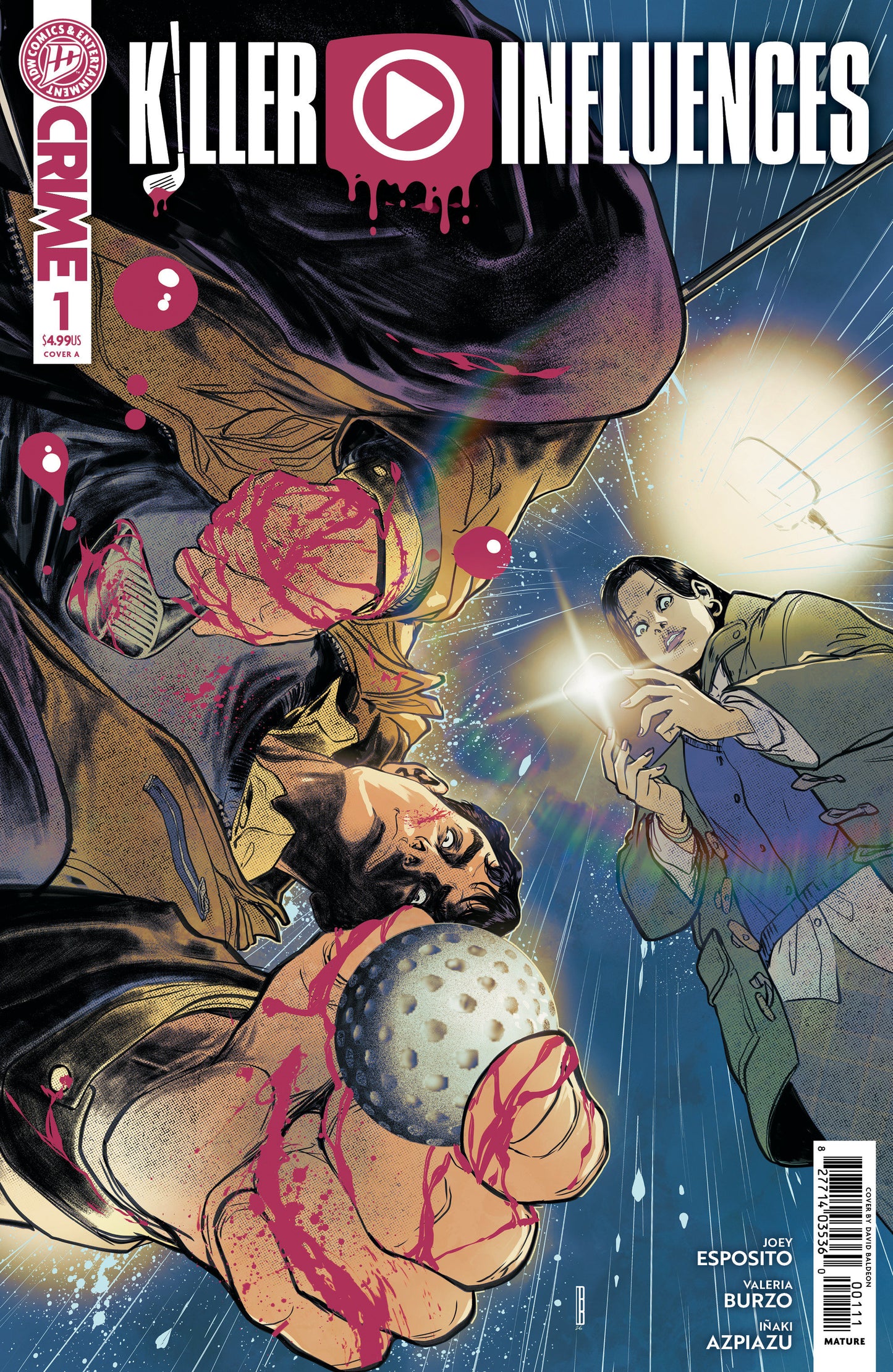 KILLER INFLUENCES #1 COVER A (BALDEON) (IDW Publishing 2026) 1st Print Comic