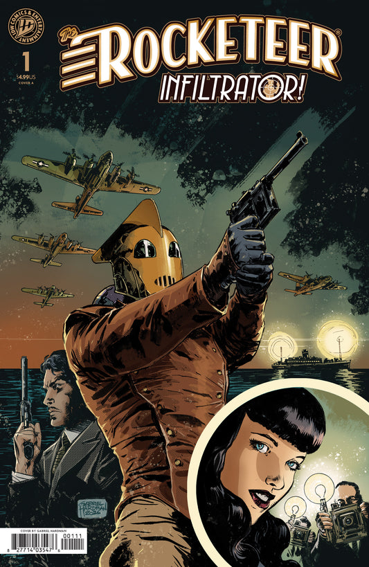 THE ROCKETEER: INFILTRATOR! #1 COVER A (HARDMAN) (IDW Publishing 2026) Comic