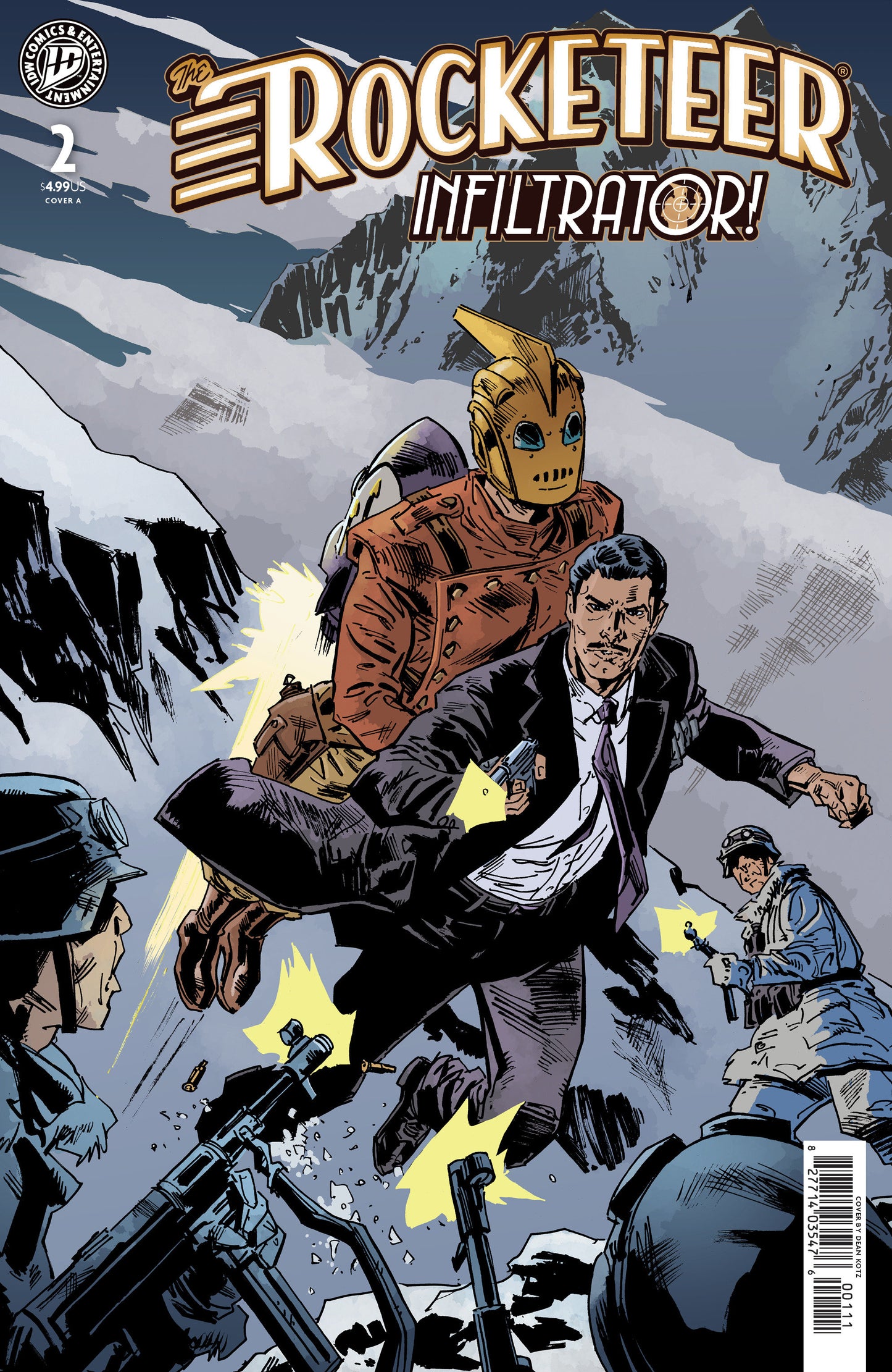 THE ROCKETEER: INFILTRATOR! #2 COVER A (KOTZ) (IDW Publishing 2026) Comic