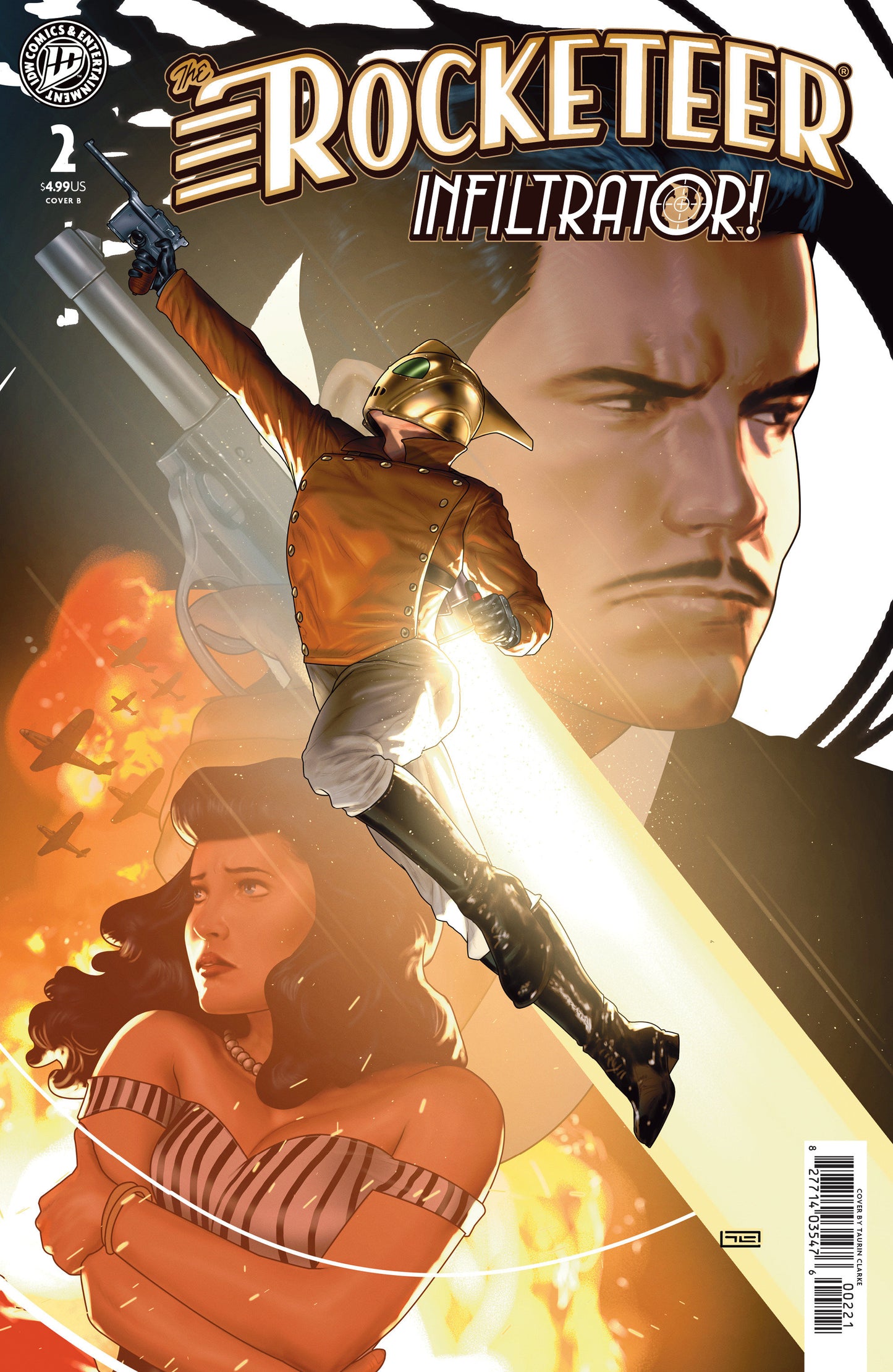 THE ROCKETEER: INFILTRATOR! #2 VARIANT B (CLARKE) (IDW Publishing 2026) Comic