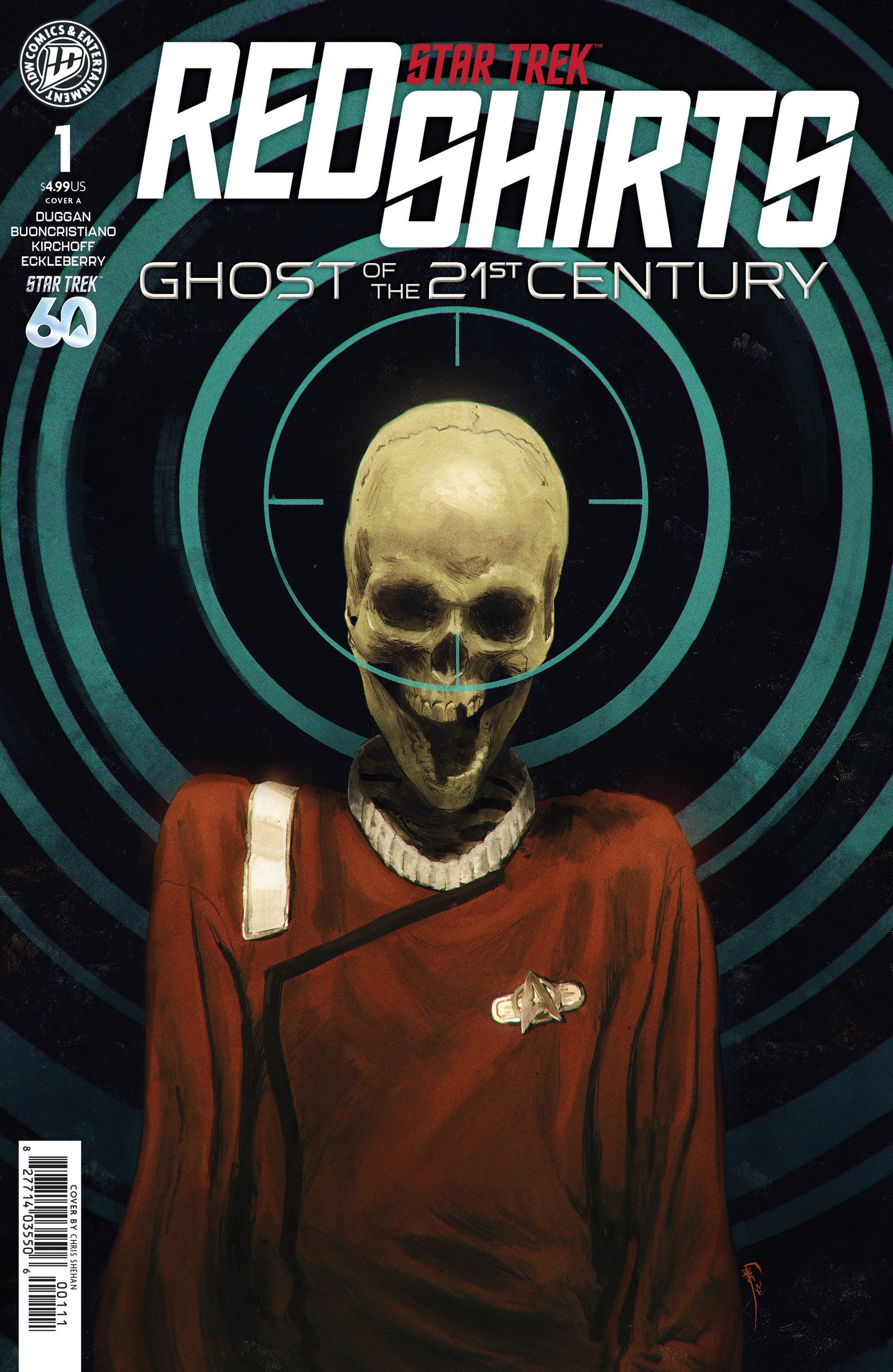STAR TREK: RED SHIRTS GHOST OF THE 21ST CENTURY #1 COVER A (SHEHAN) (2026) Comic