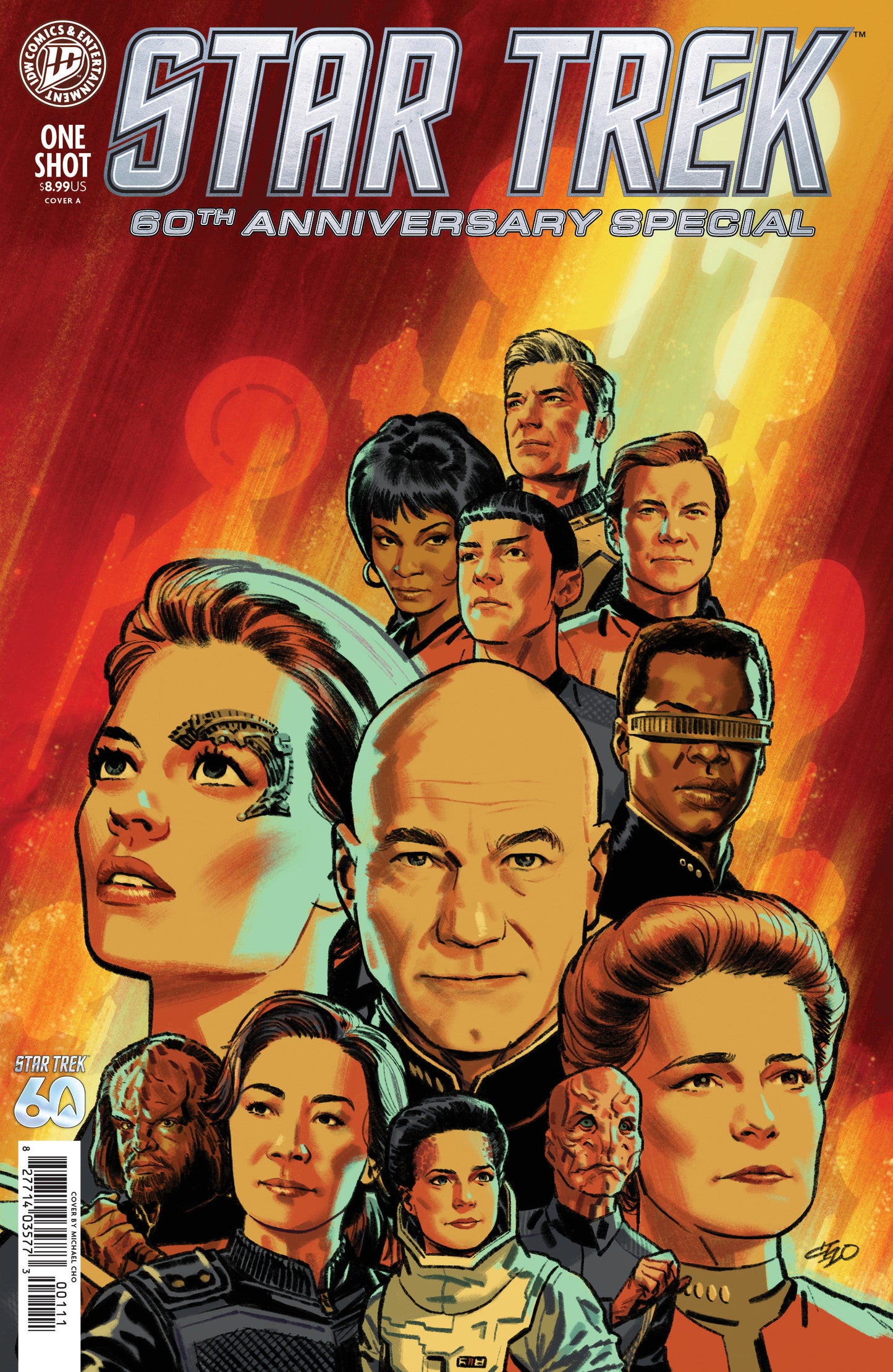 STAR TREK: 60TH ANNIVERSARY SPECIAL COVER A (CHO) (IDW Publishing 2026) Comic