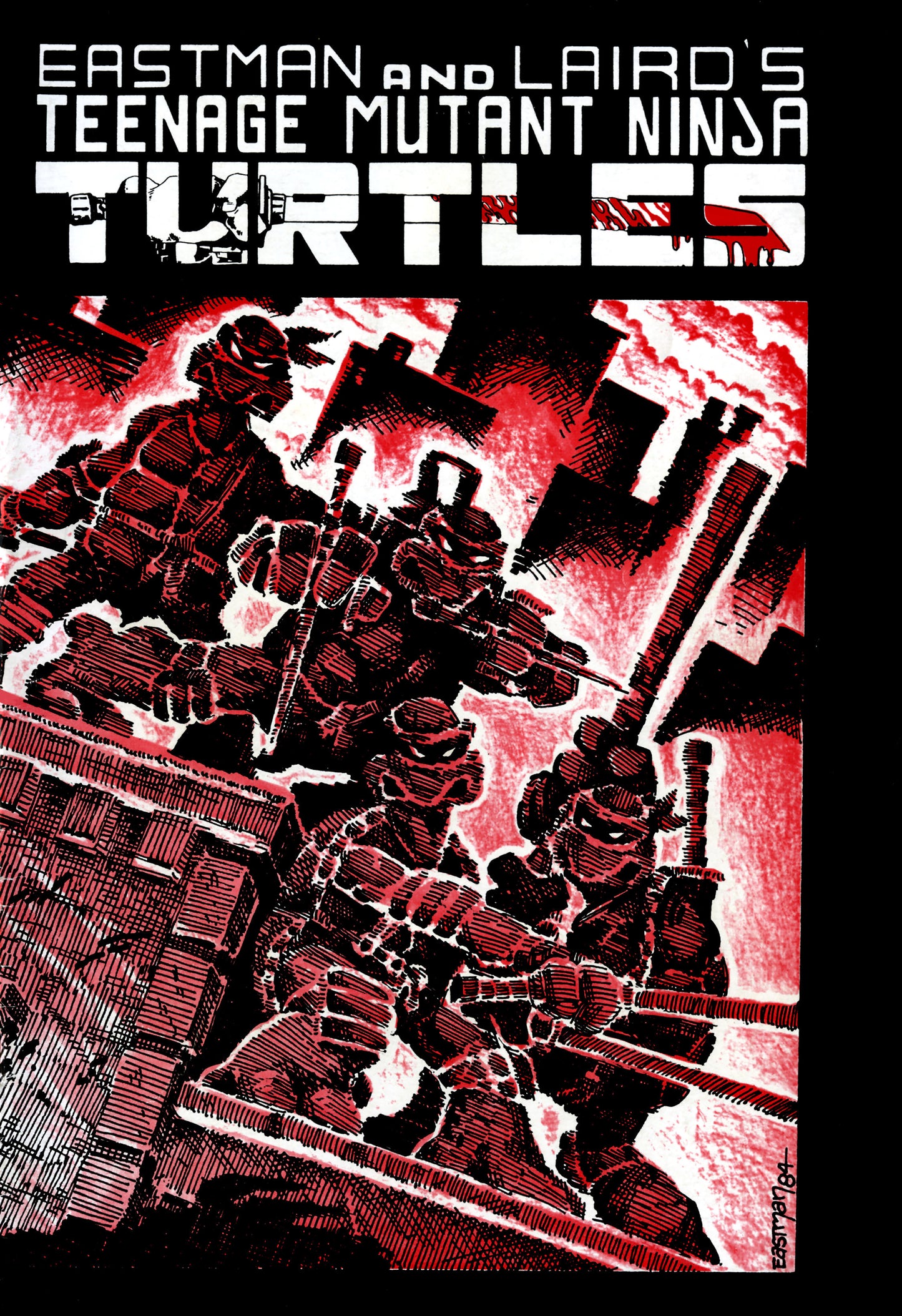 TEENAGE MUTANT NINJA TURTLES: MIRAGE FACSIMILE #1 VARIANT B FOIL