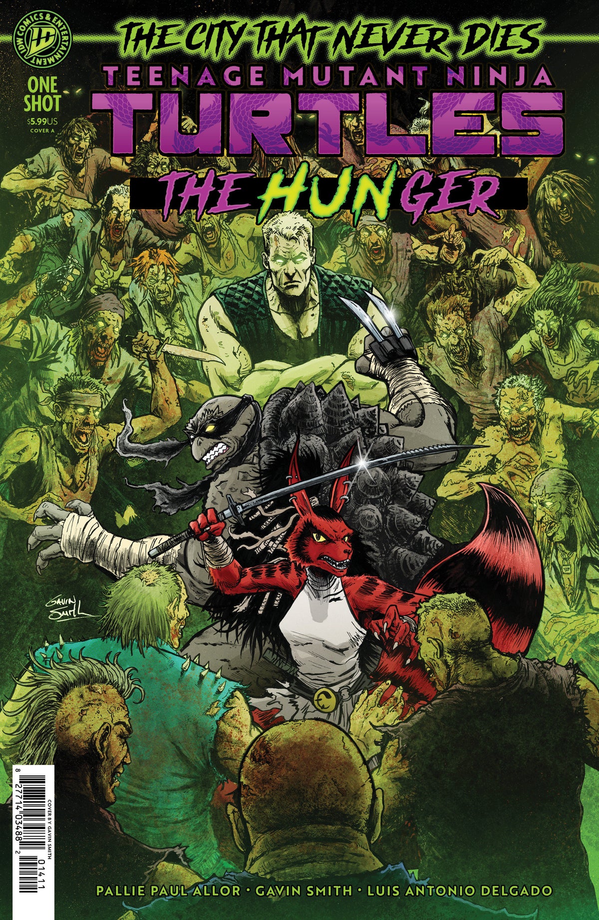 TEENAGE MUTANT NINJA TURTLES: THE HUNGER COVER A (SMITH) (IDW 2026) Comic